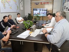 热烈欢迎 南非客户来访我司考察
